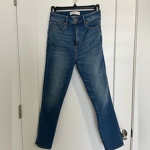 Abercrombie Petite Super Skinny Ankle High Rise Jeans